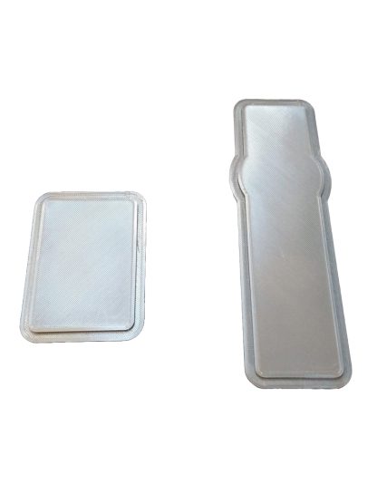 VW Crafter/MAN TGE Double Seat Base Delete Plates (2017+) - Image 2